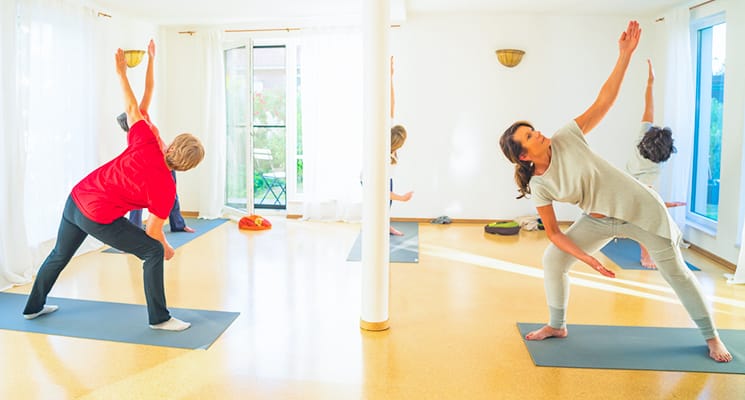 Yogakurs für Forstgeschrittene