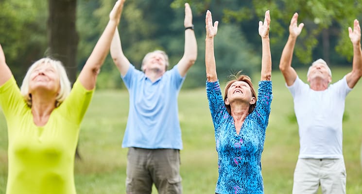 Yogakurs für Senioren